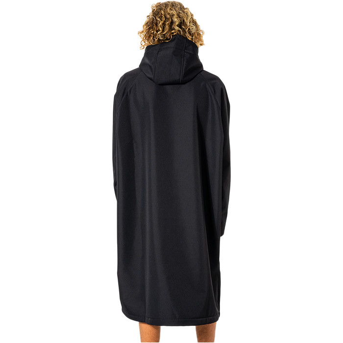 2022 Rip Curl Anti Series Hooded Changing Robe / Poncho CTWBA9 - Black